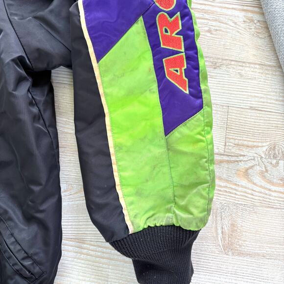 Vintage Arctic Cat Top Cat Bomber Snowmobile Jacket |‎ Size Medium - Picture 9 of 11